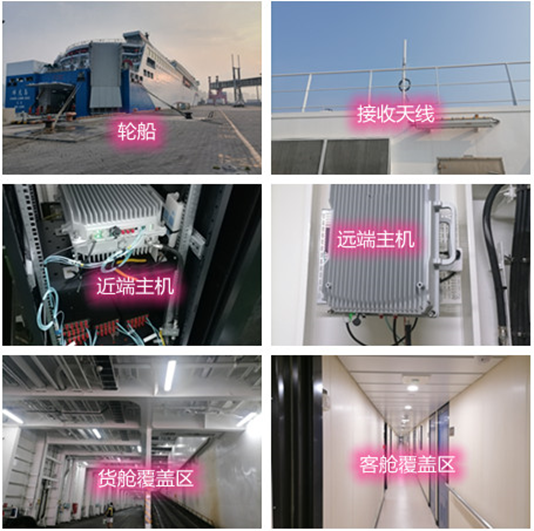  蓬莱海上游轮轮船渔船覆盖案例
